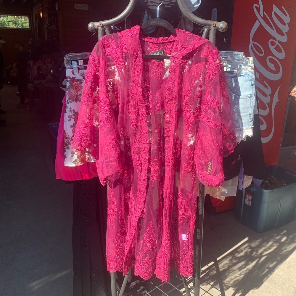 Intricate Floral Kimono